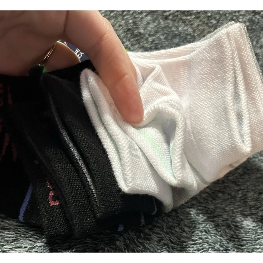 Reebok (6 Pairs ) Quarter Cut Socks Size 4-10 Multicolor (YB)